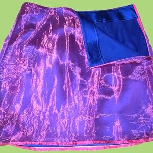 Purple Iridescent skirt! With royal blue underlining.